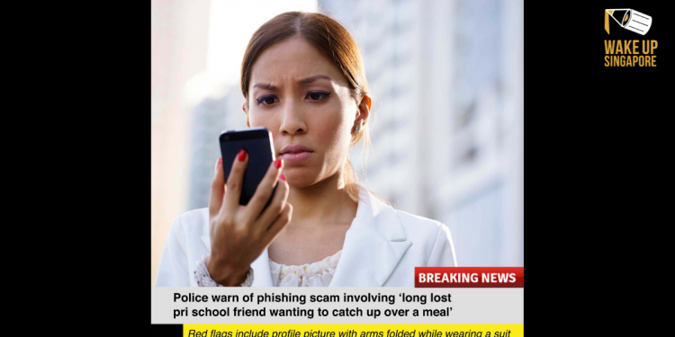 Police warn of phishing scam involving “long lost friend wanting to catch up”