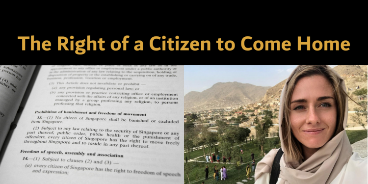 The Right of a Citizen to Come Home