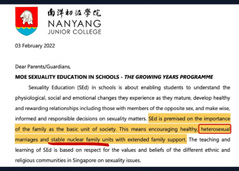 NYJC Sex Ed letter promoting heterosexuality and nuclear families garners criticism