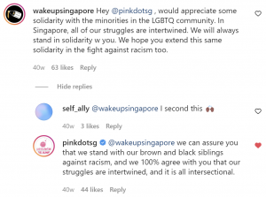 Pink Dot addressing racism
