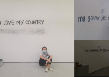 This 23-year-old Singaporean student in London creates political art about her “Gahmen”