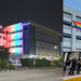 Micron Singapore lights up building and raised the Progress Pride flag to fly alongside State Flag