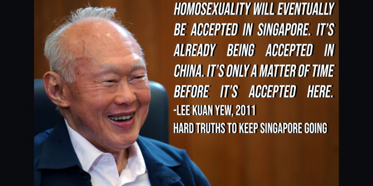 ‘Just leave them alone’ – Lee Kuan Yew on LGBT rights, gay adoption, and a hypothetical ‘intolerant cabinet’