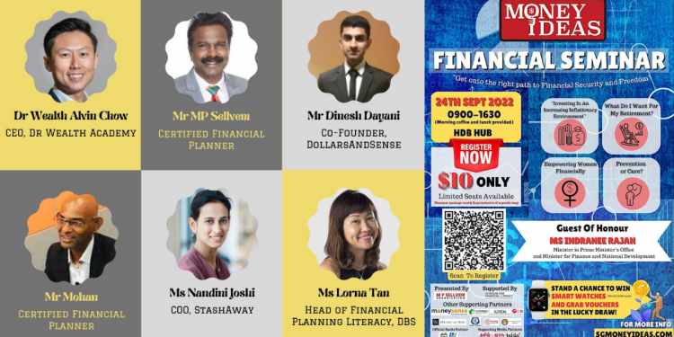 “Making financial education accessible to all”: Insurance Veteran organises star-studded financial literacy seminar with $10 tickets