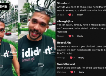 OnlyFans user in Singapore called out for racism after head shaking, accent mocking, and calling an Indian 7/11 cashier a ‘bitch’