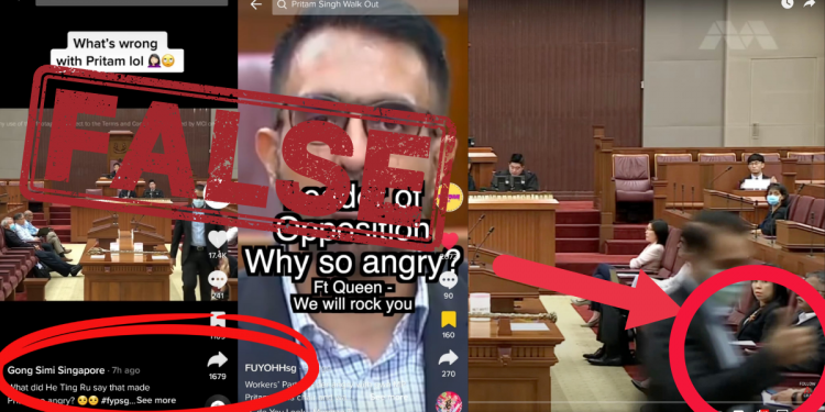 Debunked: Why Pritam Singh thumped his armrest after He Ting Ru’s speech and skedaddled out of the Parliamentary chamber