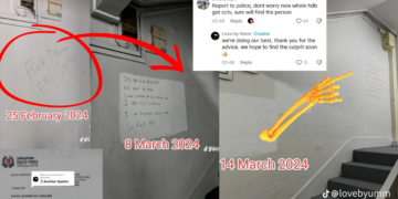 Police reports filed after anti-Palestine vandalism repeatedly found in Ang Mo Kio HDB stairwell